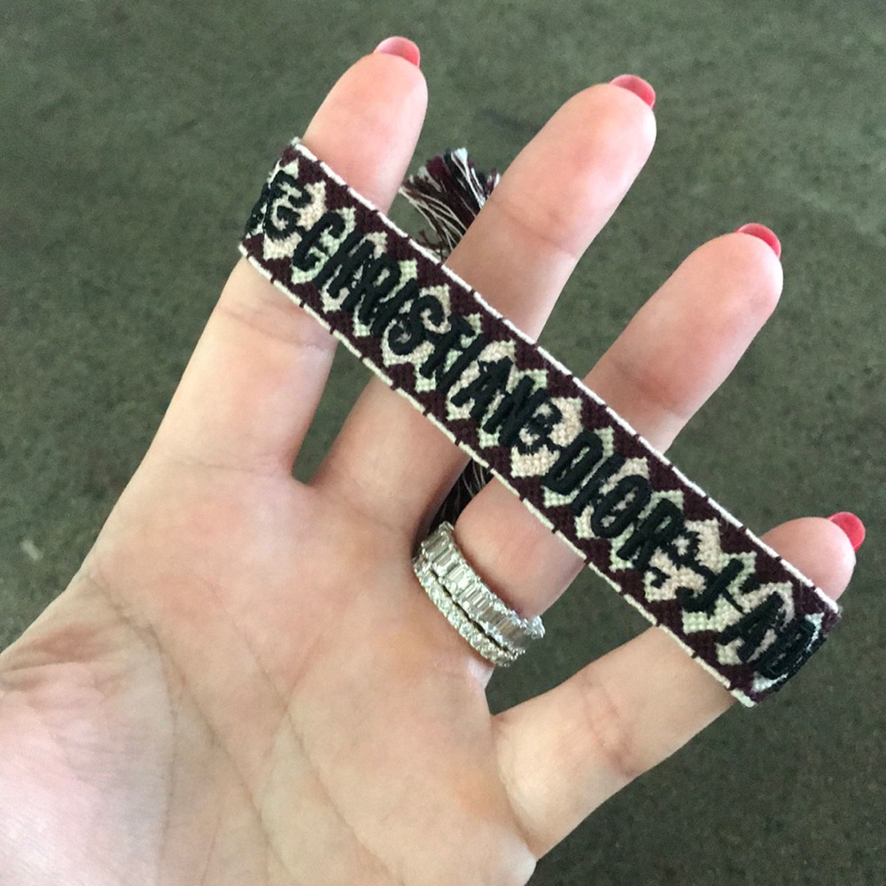 Christian Dior bracelet.